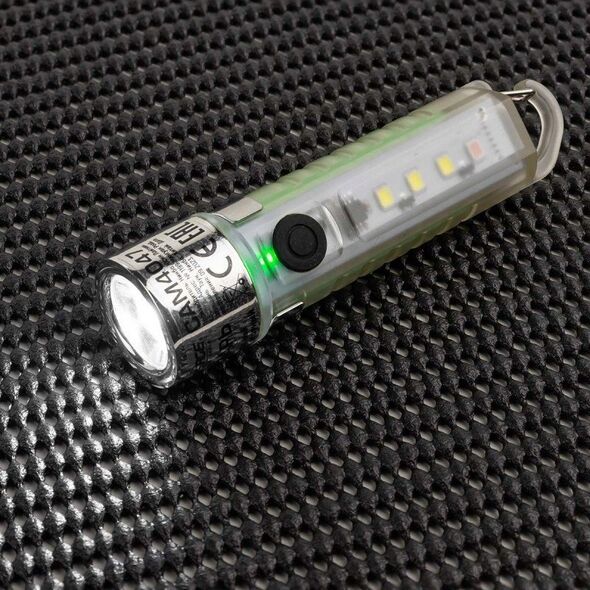 Rockforce Latarka akumulatorowa mini LED 6w1 USB-C 100 lm 500 mAh