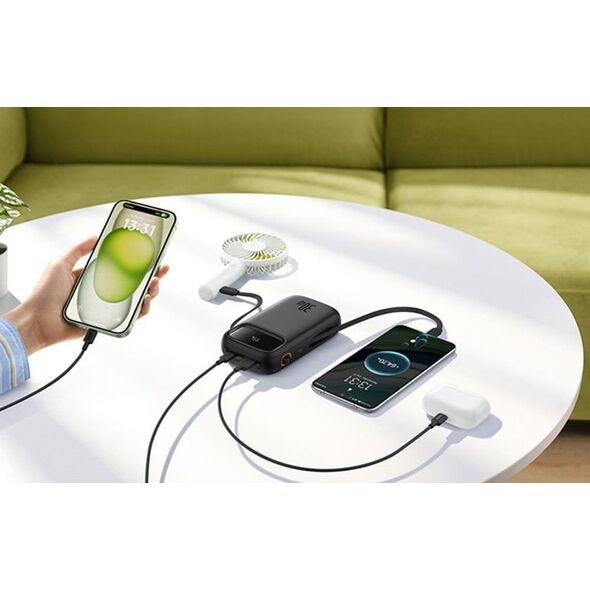 Powerbank Baseus Powerbank Baseus QPow 2 20000mAh 30W 2xUSB-C (fioletowy)