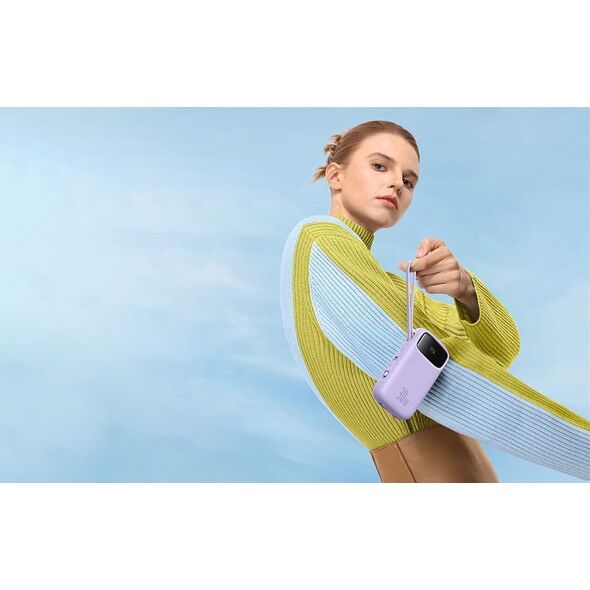 Powerbank Baseus Powerbank Baseus QPow 2 20000mAh 30W 2xUSB-C (fioletowy)