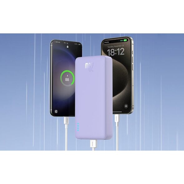 Powerbank Baseus Powerbank Baseus Airpow 20000mAh 20W (fioletowy)