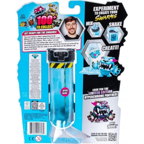 Usorteret MrBeast Lab MR. BEAST LAB Swarms 5pk cdu