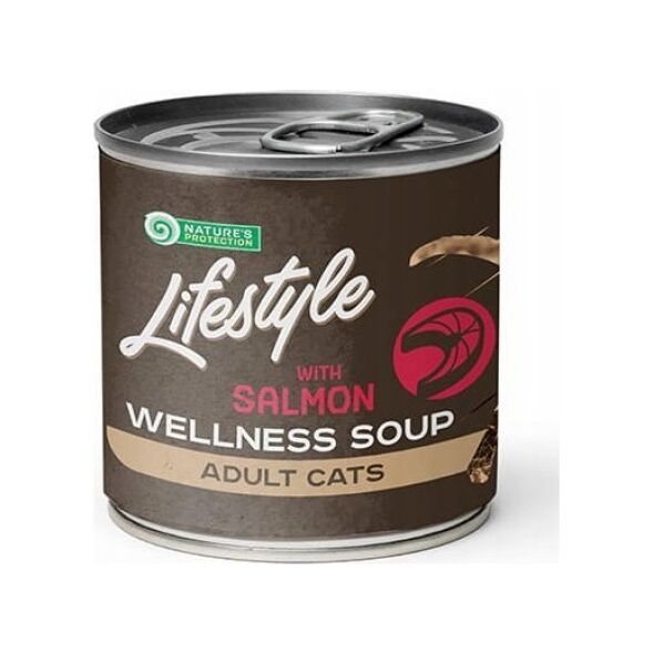 Nature’s Protection NATURES PROTECTION KOT LIFESTYLE          WELLNESS SOUP SALMON  140ml   /6