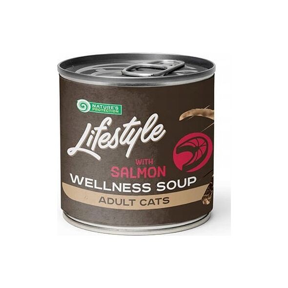 Nature’s Protection NATURES PROTECTION KOT LIFESTYLE          WELLNESS SOUP SALMON  140ml   /6