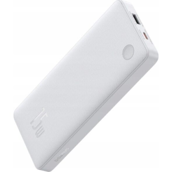 Baseus POWERBANK 10000MAH 15W USB + USB-C WHITE