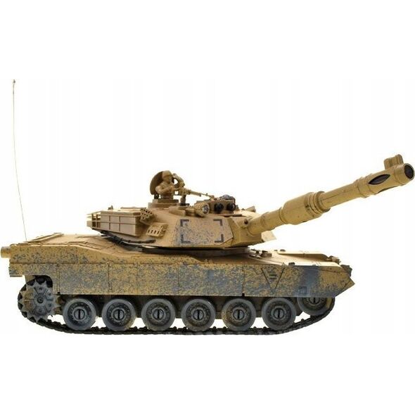 Jokomisiada Sterowany CZOŁG M1A2 kamuflaż pustynny RC0374