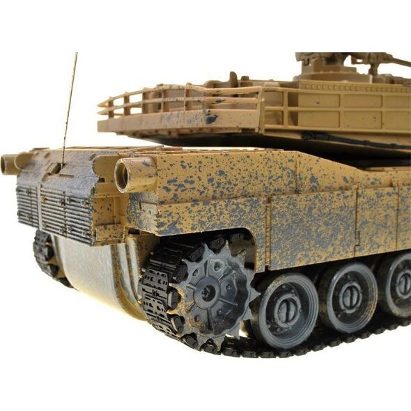 Jokomisiada Sterowany CZOŁG M1A2 kamuflaż pustynny RC0374