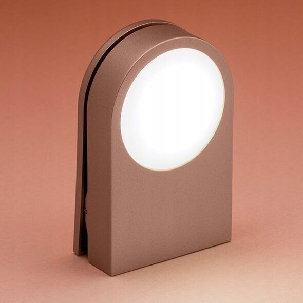 Lampka biurkowa Lexon Lexon Lucie LED clip gold/gold LL121D