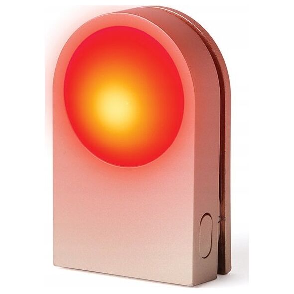 Lampka biurkowa Lexon Lexon Lucie LED clip gold/gold LL121D