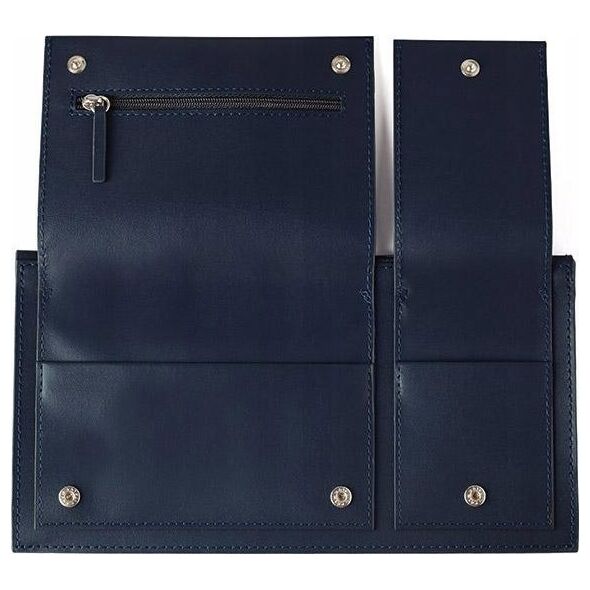 Lexon Lexon Flat Travel Multifunctional Wallet Dark Blue LN2500B