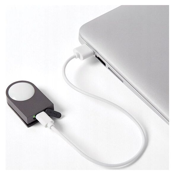 Lampka biurkowa Lexon Lexon Lucie LED clip dark gray/gun LL121X