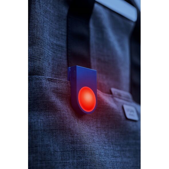 Lampka biurkowa Lexon Lexon Lucie LED clip dark gray/gun LL121X