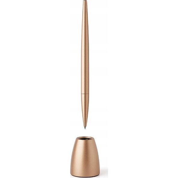 Lexon Lexon Scribalu Ballpoint pen with light gold/soft gold base LS64D7