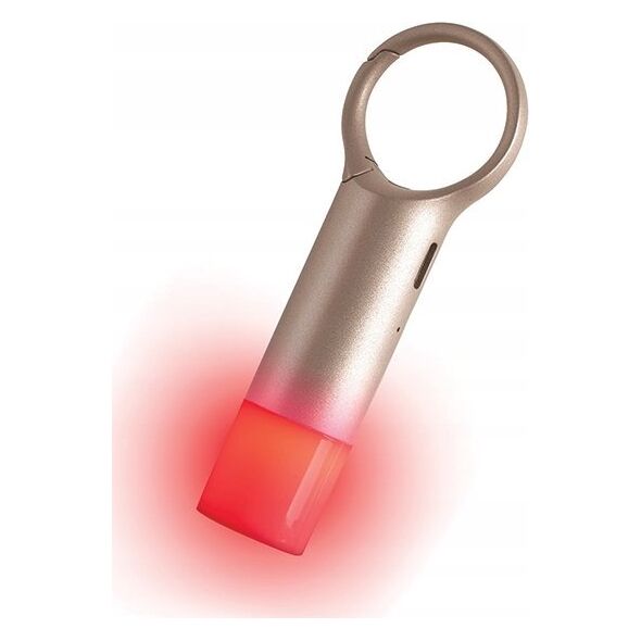 Latarka Lexon Lexon Nomaday Flash LED Keychain gold/gold LL137D