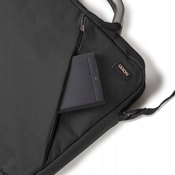 Plecak Lexon Lexon Premium+ Large Laptop Bag 16" black/black LN2703N