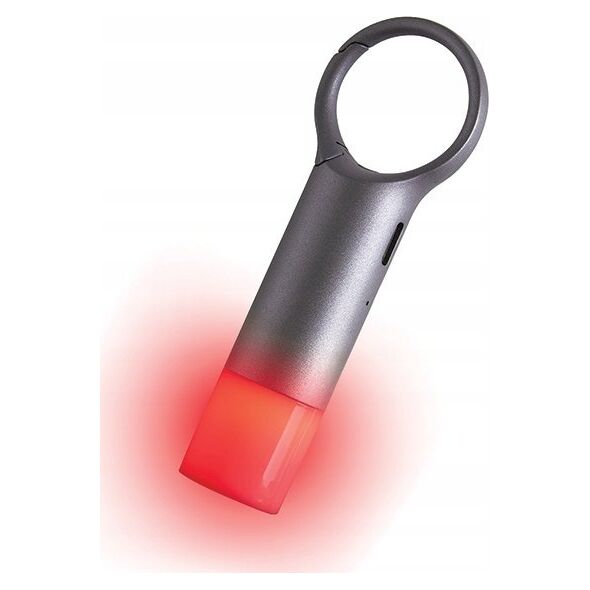 Latarka Lexon Lexon Nomaday Flash LED Keychain Gray/Gun LL137X