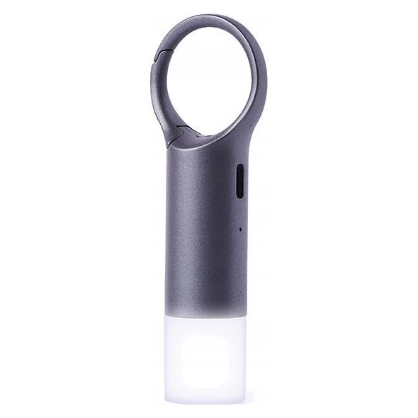Latarka Lexon Lexon Nomaday Flash LED Keychain Gray/Gun LL137X