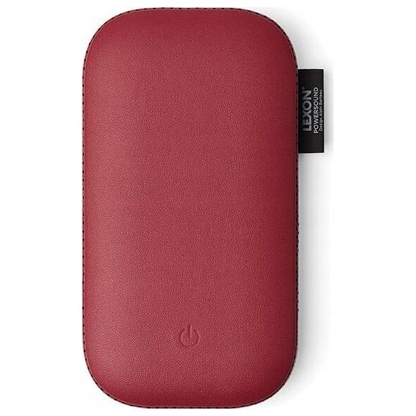 Lexon Lexon Powersound Inductive Powerbank 5000 mAh with Bluetooth speaker red LA128R