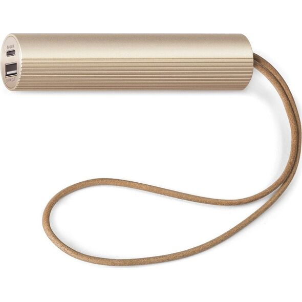 Lexon Lexon Fine Tube Powerbank 2 3000 mAh gold/gold LL130D
