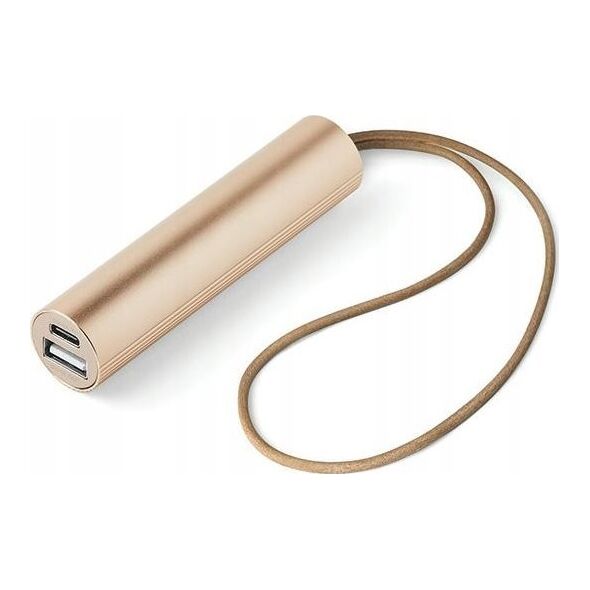 Lexon Lexon Fine Tube Powerbank 2 3000 mAh gold/gold LL130D