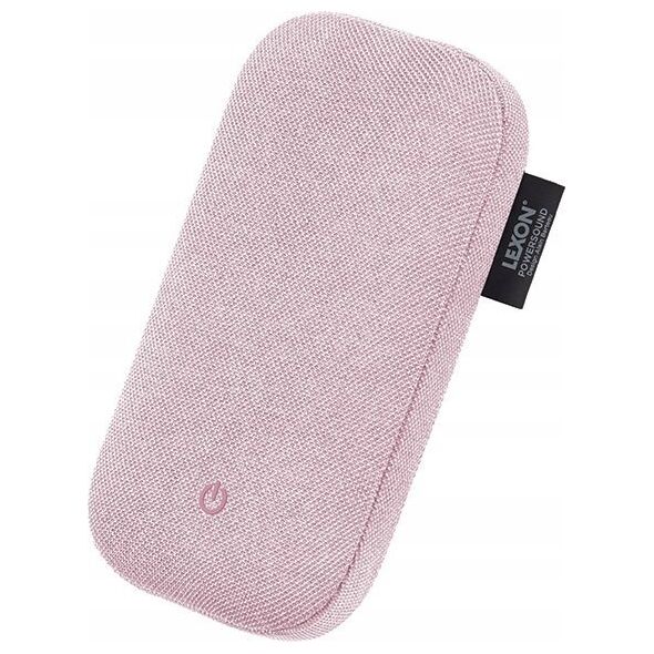 Lexon Lexon Powersound Inductive Powerbank 5000 mAh with Bluetooth Speaker Pink LA128P