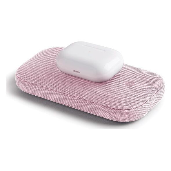 Lexon Lexon Powersound Inductive Powerbank 5000 mAh with Bluetooth Speaker Pink LA128P