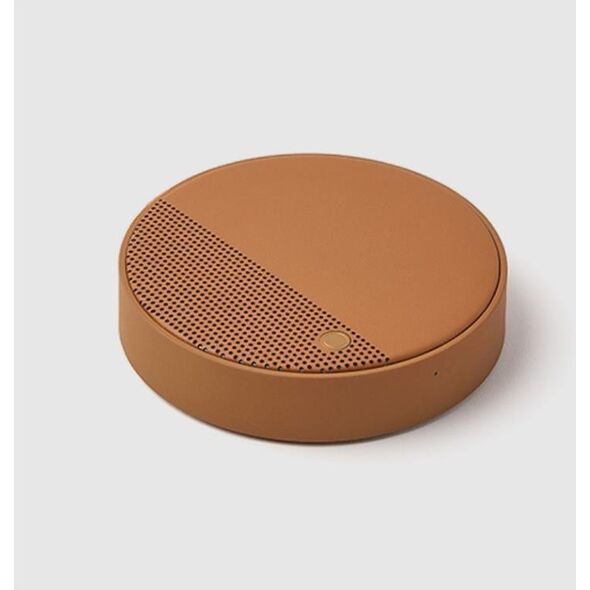 Głośnik Lexon Lexon Oslo Energy+ 10W wireless charger with bluetooth speaker brown/brown LL141C