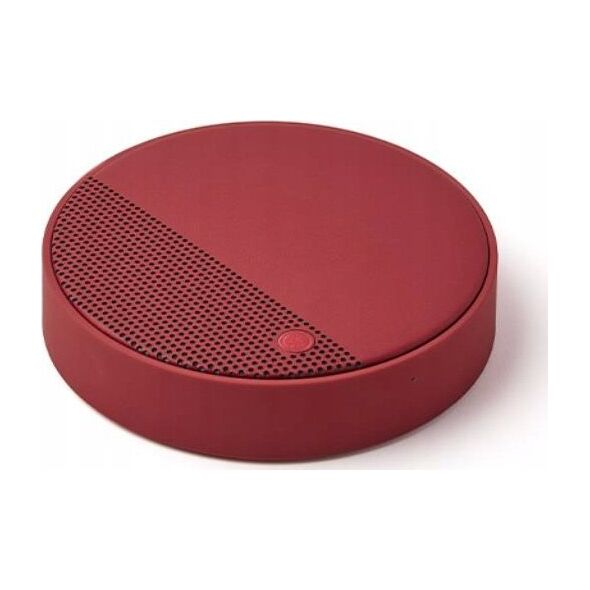 Głośnik Lexon Lexon Oslo Energy+ 10W wireless charger with bluetooth speaker dark red LL141DR