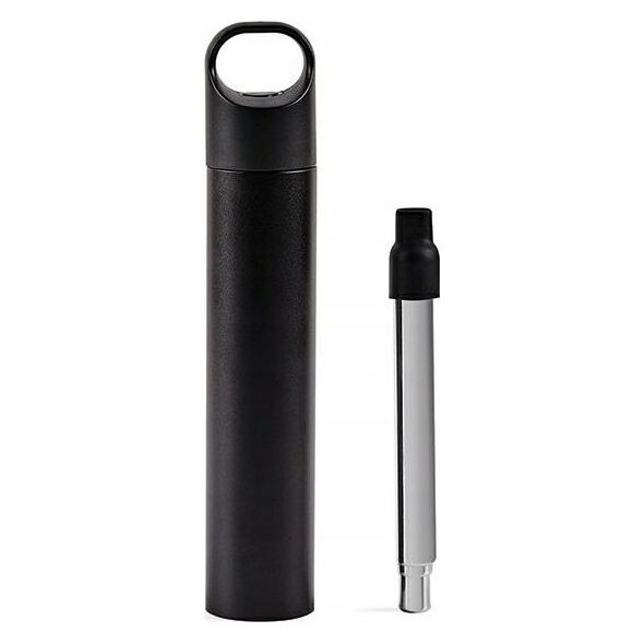 Lexon Lexon Nomaday UV Straw Reusable Straw with UV Disinfection Function Black/Black LL147N