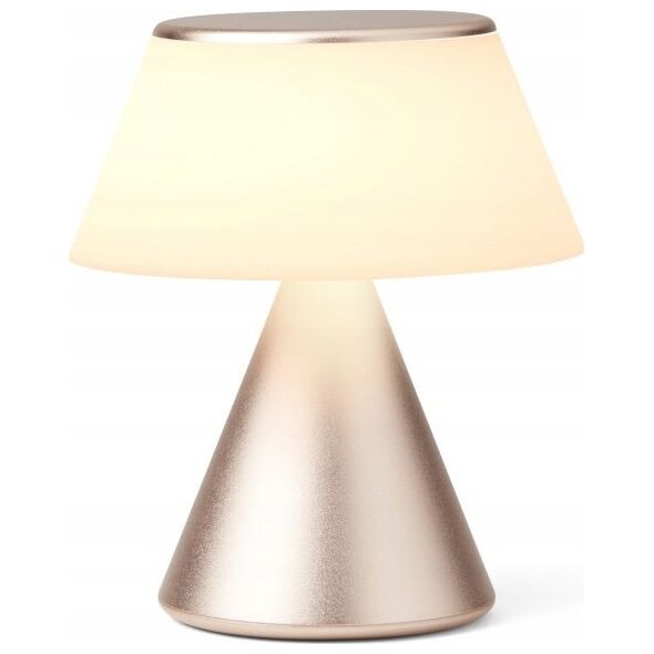 Lampa stołowa Lexon Lexon Luma M LED lamp gold/gold LH87MD