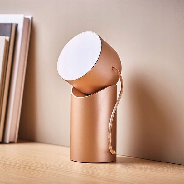 Lampa stołowa Lexon Lexon Orbe LED lamp gold/gold LH88D