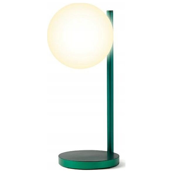 Lampa stołowa Lexon Lexon Bubble Lamp LED lamp with inductive charger 15W dark green LH70DG1