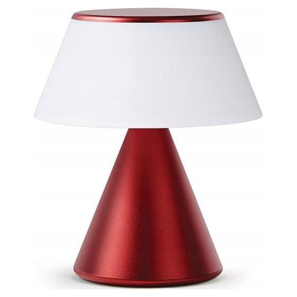 Lampa stołowa Lexon Lexon Luma M LED Lamp Dark Red LH87DR