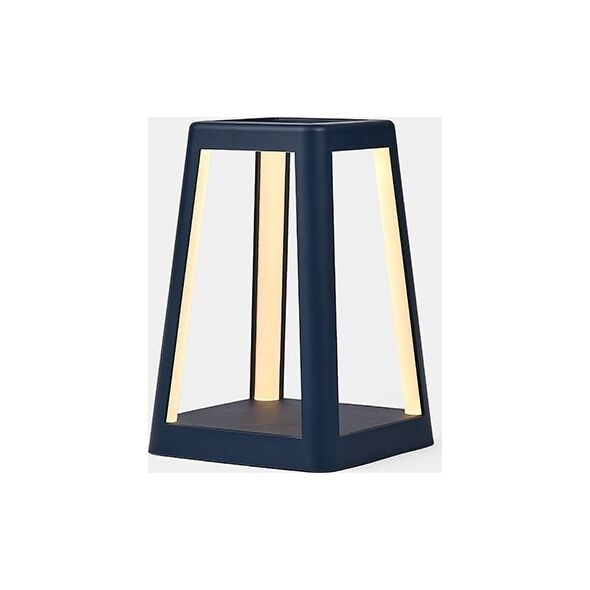 Lampa stołowa Lexon Lexon Lantern LED lamp with inductive charger black/black LH94N