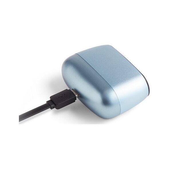 Lampa stołowa Lexon Lexon Minute Alarm Clock Mini Light Blue/Light Blue LR154LB1