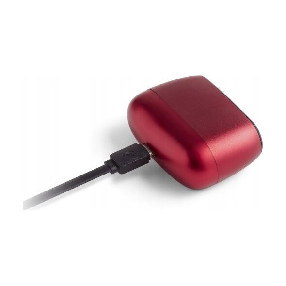 Lampa stołowa Lexon Lexon Minute Alarm Clock Mini Dark Red LR154DR