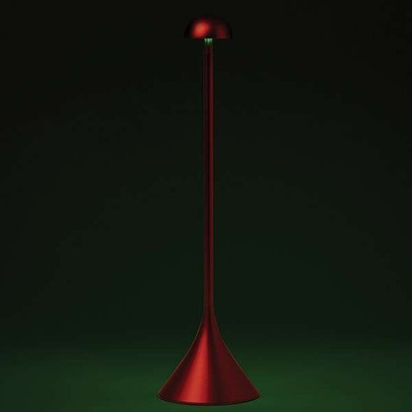 Lampa stołowa Lexon Lexon Steli Dome table lamp dark red LH95D-DR