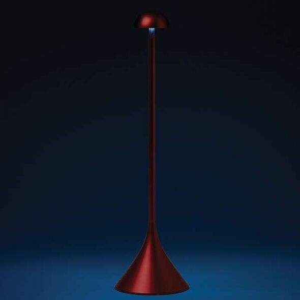 Lampa stołowa Lexon Lexon Steli Dome table lamp dark red LH95D-DR