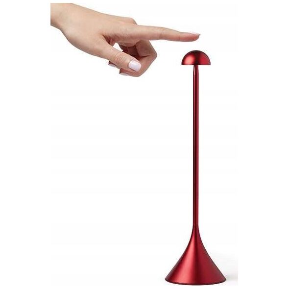 Lampa stołowa Lexon Lexon Steli Dome table lamp dark red LH95D-DR