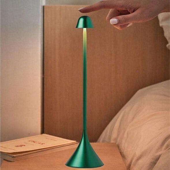 Lampa stołowa Lexon Lexon Steli Bell table lamp dark green LH95B-DG1