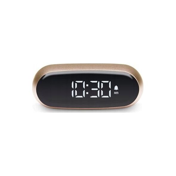 Lampa stołowa Lexon Lexon Minut Alarm clock mini aluminum/alu poly LR154AP