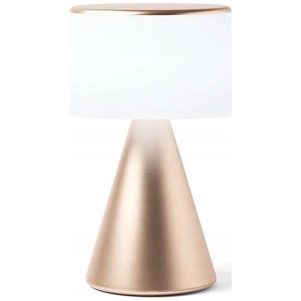 Lampa stołowa Lexon Lexon Luma XL LED lamp gold/gold LH98MD
