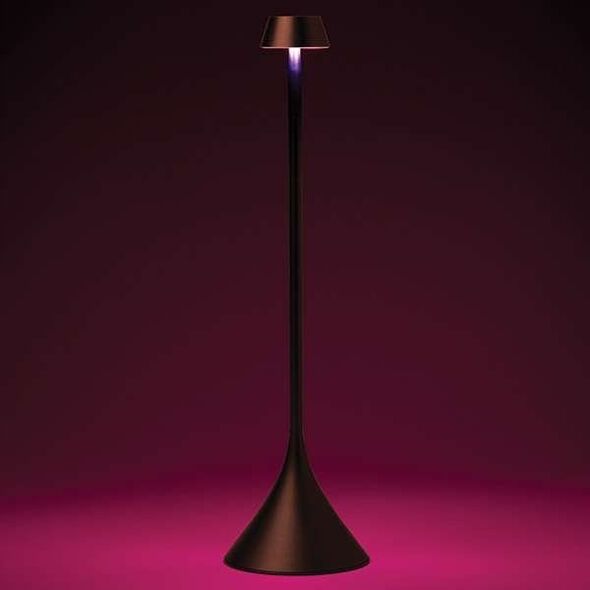 Lampa stołowa Lexon Lexon Steli Shade table lamp brown/brown LH95S-BZ