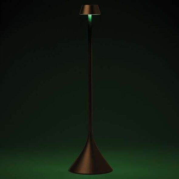 Lampa stołowa Lexon Lexon Steli Shade table lamp brown/brown LH95S-BZ