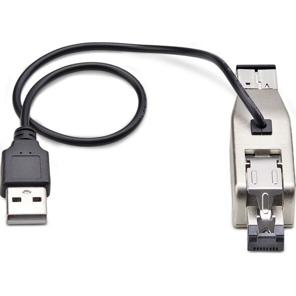 Konwerter światłowodowy StarTech StarTech D01ML55U-FIBER-MEDIA konwerter sieciowy 1000 Mbit/s 1310 nm Multifunkcyjny, Pojedynczy Czarny, Srebrny