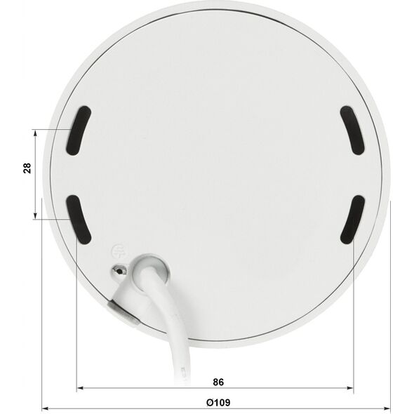 Kamera IP Dahua Technology KAMERA WANDALOODPORNA IP IPC-HDBW2449F-AS-IL-0280B WizSense Smart Dual Light - 4 Mpx 2.8 mm DAHUA