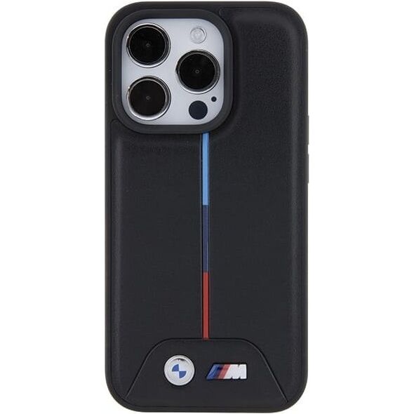 BMW Etui BMW BMHCP15L22PVTK Apple iPhone 15 Pro hardcase Quilted Tricolor czarny/black
