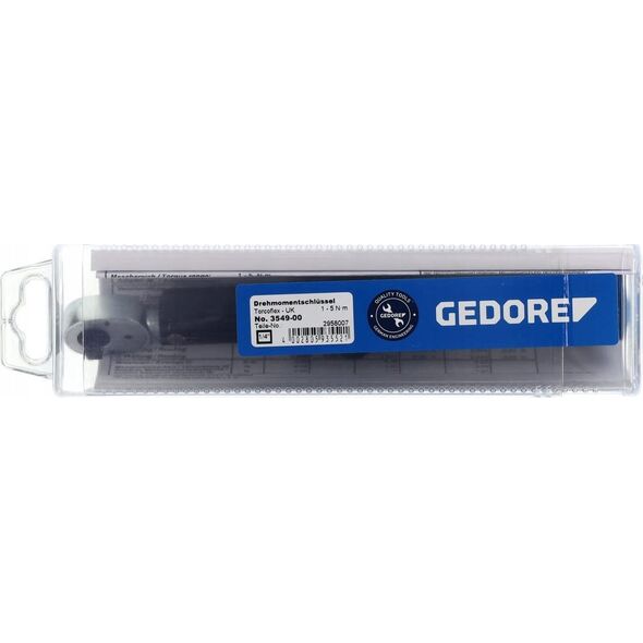 Gedore Gedore 3549-00 UK 2958007 Momentnøgler 1/4 (6,3 mm) 1 - 5 Nm