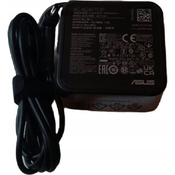 Zasilacz do laptopa Asus ASUS 0A001-00694300 adapter zasilający/ inwentor Wewnętrzna 45 W Czarny