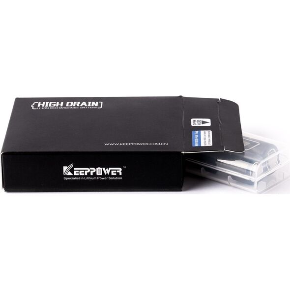 Allnet ALLNET IMR18650, Rechargeable battery, 3.7 V, 2 pc(s), 3500 mAh, Black, Silver, CE, RoHS