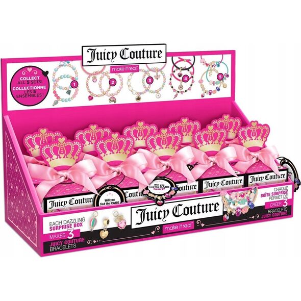 Make it real MAKE IT REAL Zestaw Niespodzianka Juicy Couture Dazzling, zabawka kreatywna
